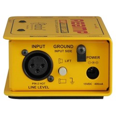 Radial Engineering R8001028 X-Amp Active Re-Amplifier Yellow
