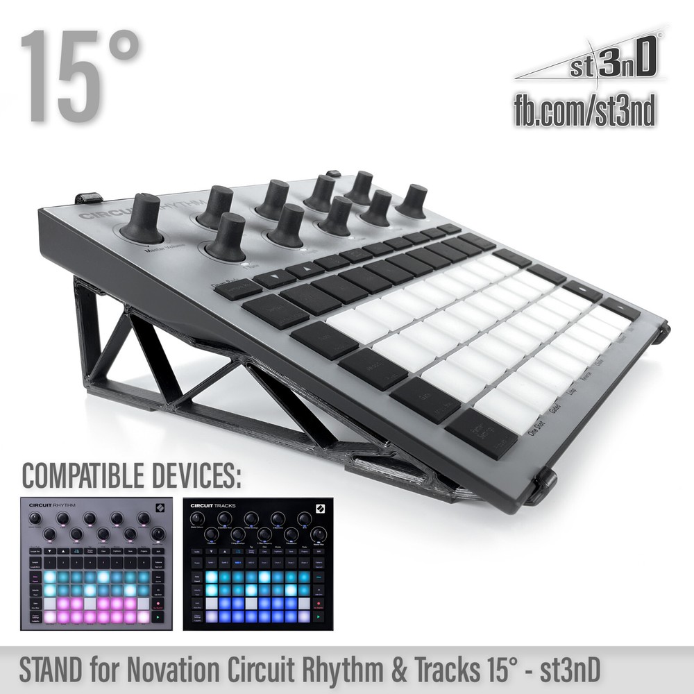 STAND for Novation Circuit Rhythm & Tracks – 15°
