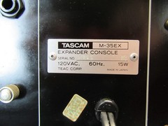Vintage Tascam Model M-35EX expansion console mixer