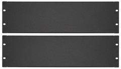 2 Rockville 3U BLANK RACK PANELS 19″ Pro Audio or Server Rack, Heavy Gauge Steel