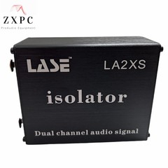 LASE LA2XS Dual-Channel Audio Isolator Noise Reduction Filter Eliminates Noise