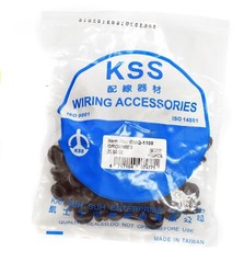 KSS Flexible PVC Open Grommet GMQ-1108 φ15.5x9mm * Wire Size= 7.8mm RoHS Taiwan