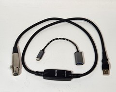 EBXYA XLR to USB Cable, 3ft, for Audio Recording, Karaoke, Live Podcast