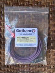 Gotham GAC-2AES Digital Audio Cable 1 meter ( 3.28 Ft.)