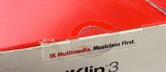 IK Multimedia iKlip 3 Universal Mic Stand Support for Tablets Sealed NEW