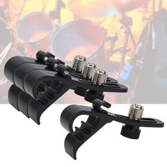 4Pcs Drum Microphone Clip Shockproof Securing Clamp Holder Musical Instrument