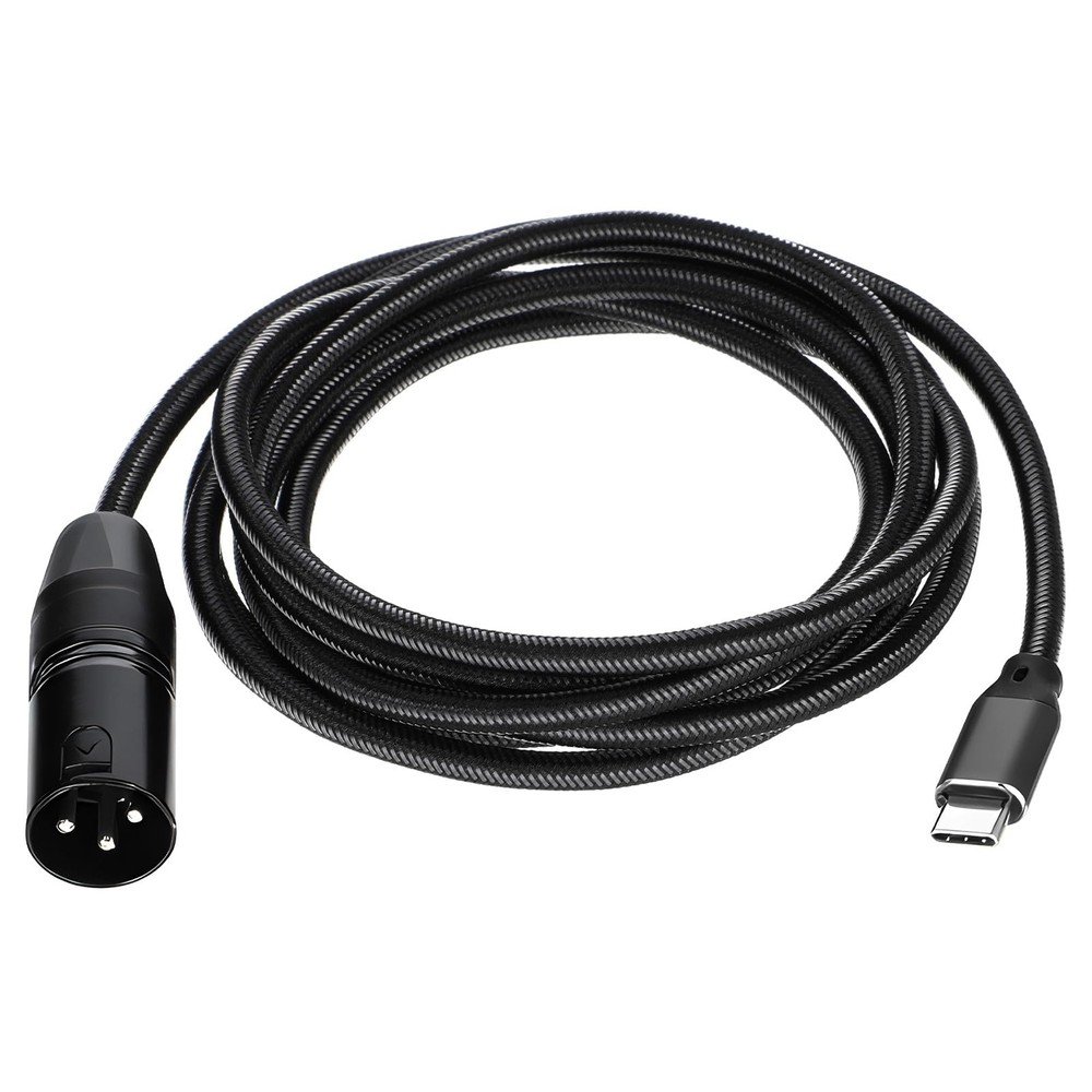 Zyghjort USB Type C to XLR Cable, 6.6 FT USB C to XLR Male Converter Adapter …