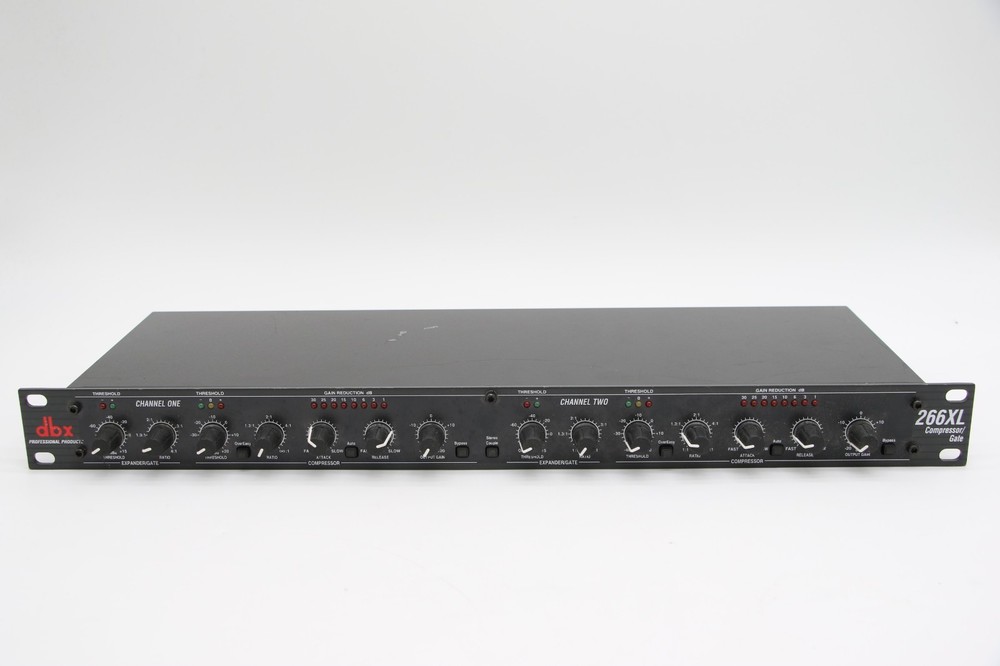 DBX Professional Product 266XL Channel Compressor/Gate Dynamics Processor