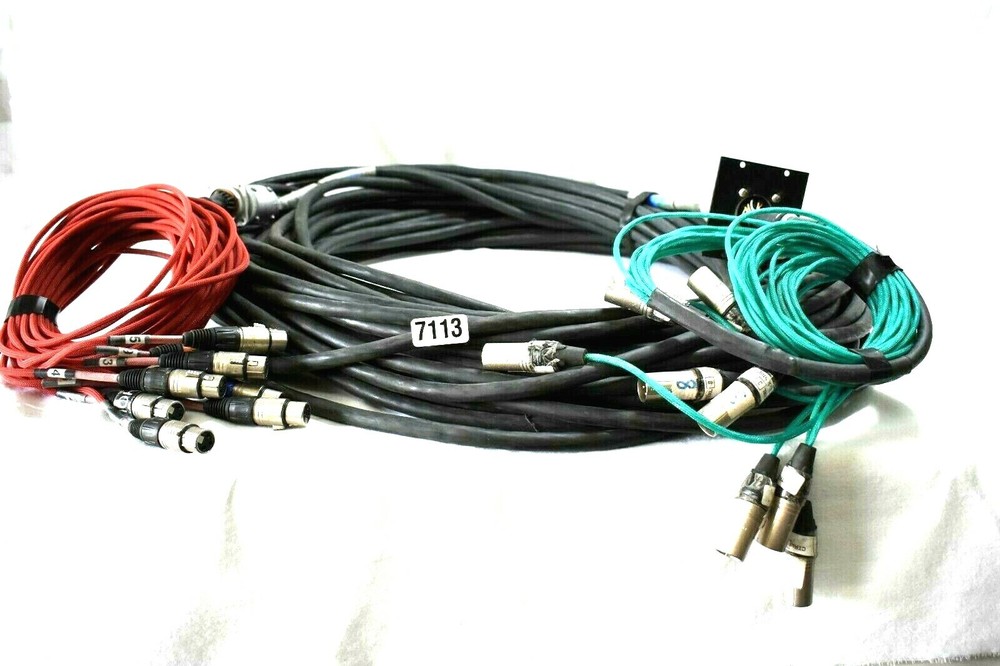 GENERIC 150FT 27 PIN VEAM 27 PIN TO 9 MALE XLR AND FEMALE XLR TRUNK #7113 (ONE)