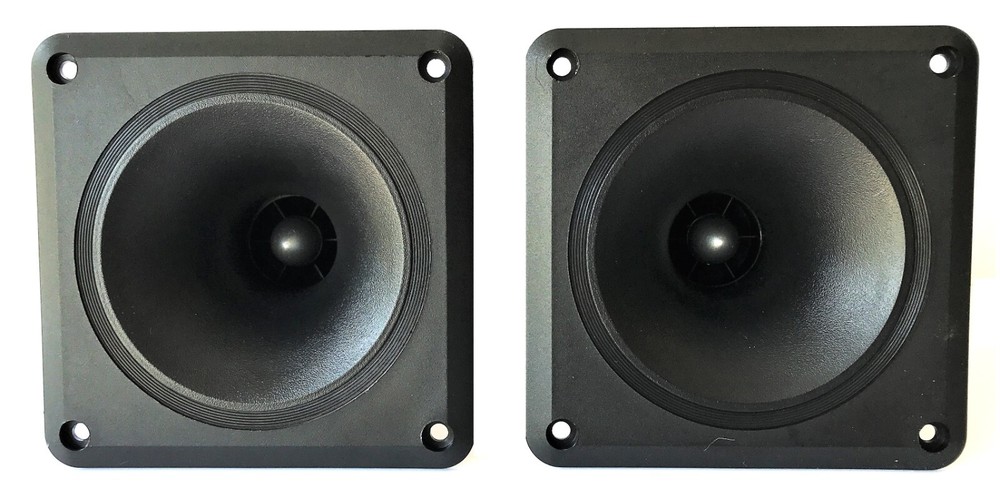 PAIR Piezo Horn Drivers 4 1/4 inch Replacement for Motorola KSN1165A Tweeters