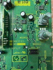 Pioneer DJM900NXS Audio PCB Part# DWX3193 includes DWX3195 and headphone jack
