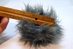 Synthetic fur H1 Short Windshield for Rode Video Muff Camcorder Cover