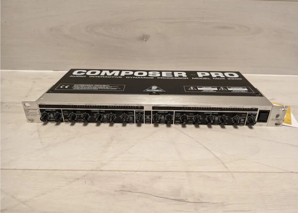 BEHRINGER COMPOSER PRO AUDIO INTERACTIVE DYNAMIC PROCESSOR MDX 2200, GREAT!