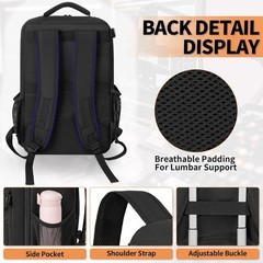 GMAK Audio Mixer Backpack Compatible with RØDECaster Pro/Pro II, ProFX10v3, RC D