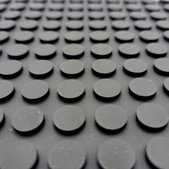 1/8″ Tall Stick on Rubber Feet 7/16″ Dia Guitar Bass Pedal Bumpers Pack 64 Pads