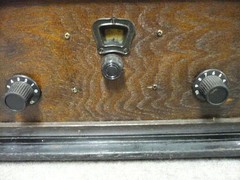Antique Vacuum Tube Radio Receiver B31493 With Speaker Vintage Am/fm Classic