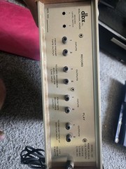 dbx II 122 2-Channel Noise Reduction System Tape/Disc Mode RCA In/Out
