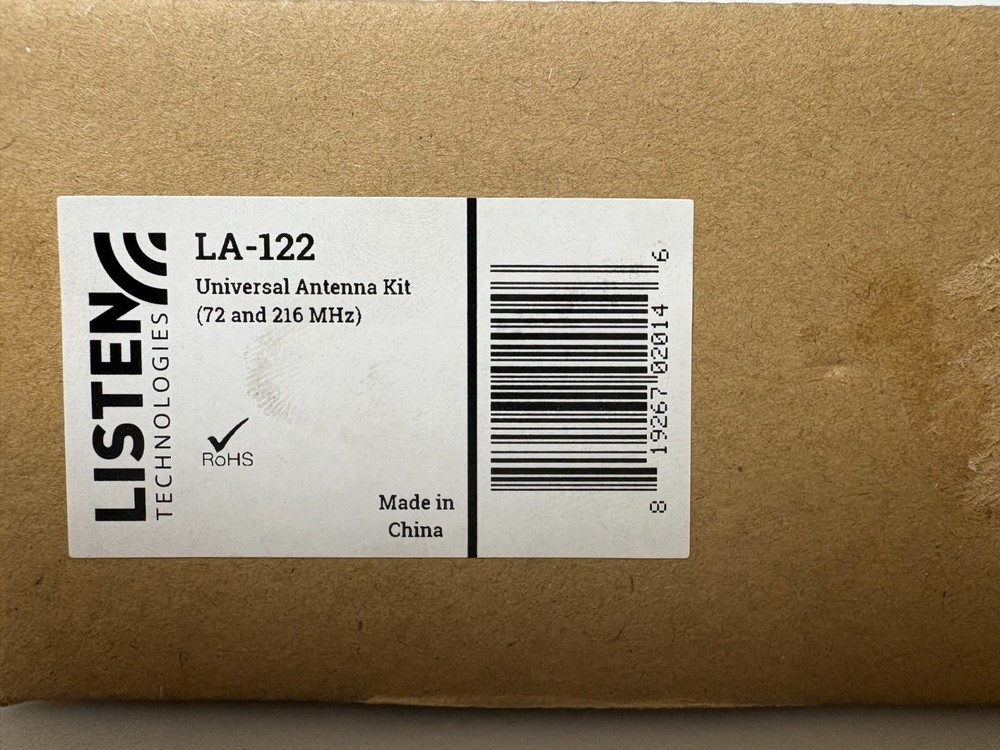 Listen Technologies LA-122 Universal Antenna Kit 72 and 216 MHz