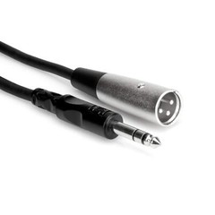 Hosa STX-105M 5-foot Balanced 1/4″ TRS Male to XLR Male Cable 5ft 5-feet Cord