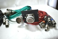 GENERIC 150FT 27 PIN VEAM 27 PIN TO 9 MALE XLR AND FEMALE XLR TRUNK #7113 (ONE)