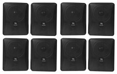 (8) JBL Control 25-1 5.25″ 30w 70v Wall-Mount Commercial Restaurant/Bar Speakers