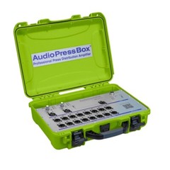 Audio Press Box APB-216-CD-ABX Active Dante APB, 2 MIC/LINE In, 16 LINE/MIC Out