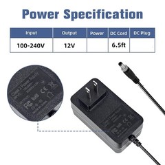 Mackie ProFX6v3 ProFX10v3 ProFX12v3 ProFX22v3 Mixer 12V Power Adapter Supply