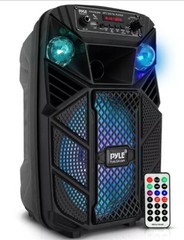 Pyle 300W Wireless Bluetooth Outdoor Portable PA Speaker System / 8″ 3ohm 150W