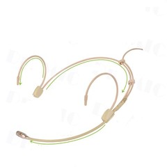 High Quality Microphone Cover 2.0V-10V.DC70-20KHZ Accessories Cardioid Earhook
