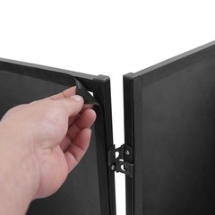 DJ Foldable Booth Panel Portable Facade Event Cover Screen Detachable w/ Bag