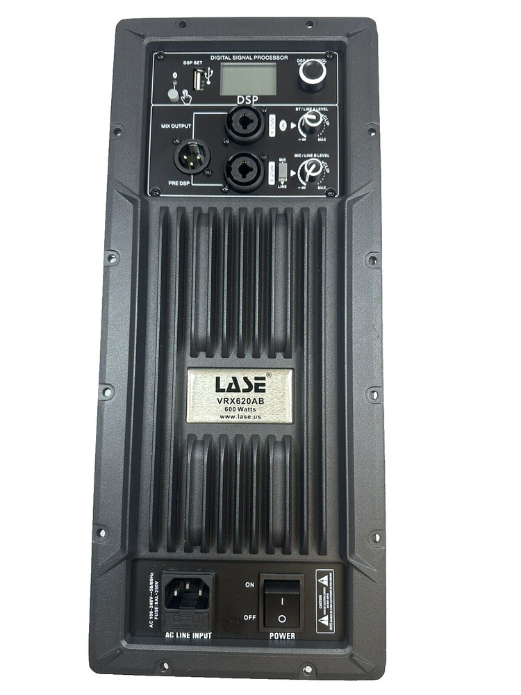 LASE VRX 620-AB w/ DSP & Bluetooth Amp Module to Amplified Your Speaker Box