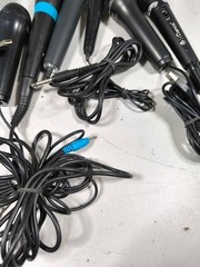 LOT OF 10 Various Brands & Models Microphone Used Working