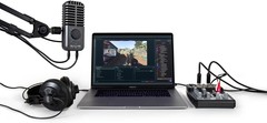 IK Multimedia iRig Stream Mic Pro iRig Series 5.5*13.6*3.8cm Black New