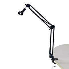 Mic Arm Stand Holder Microphone Bracket Suspension Boom Scissor Adjustable 1 PCS