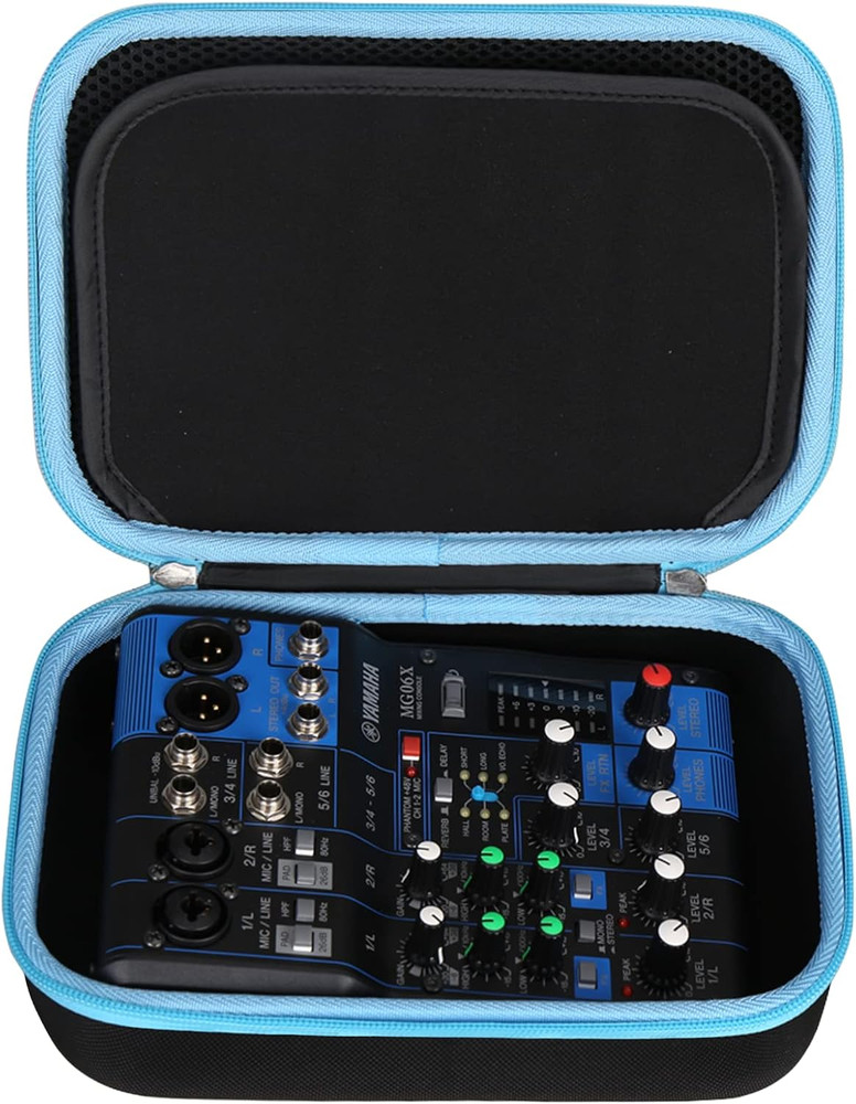 Protective Hard Storage Case for YAMAHA MG06X/MG06/AG03/AG06MK2 Mixer