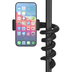 Universal Mic Stand Holder for Microphone Stand Fits Most 3.5″ – 7.5″ Smartph…