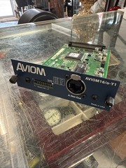 Aviom AVIOM 16/o-Y1 16-Channel A-Net Card for Yamaha MY Series Consoles