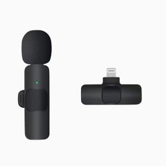 Lavalier Microphone Wireless Audio Video Recording Mini Mic For Android/iPhone