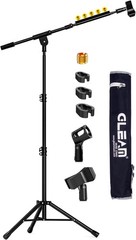 Microphone Stand for Light Microphone less than 1 LB – Tripod Boom Arm Mic St…