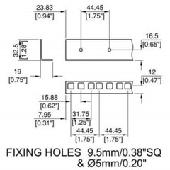 10u Rackstrip,data strip,servers rack strip-Pair