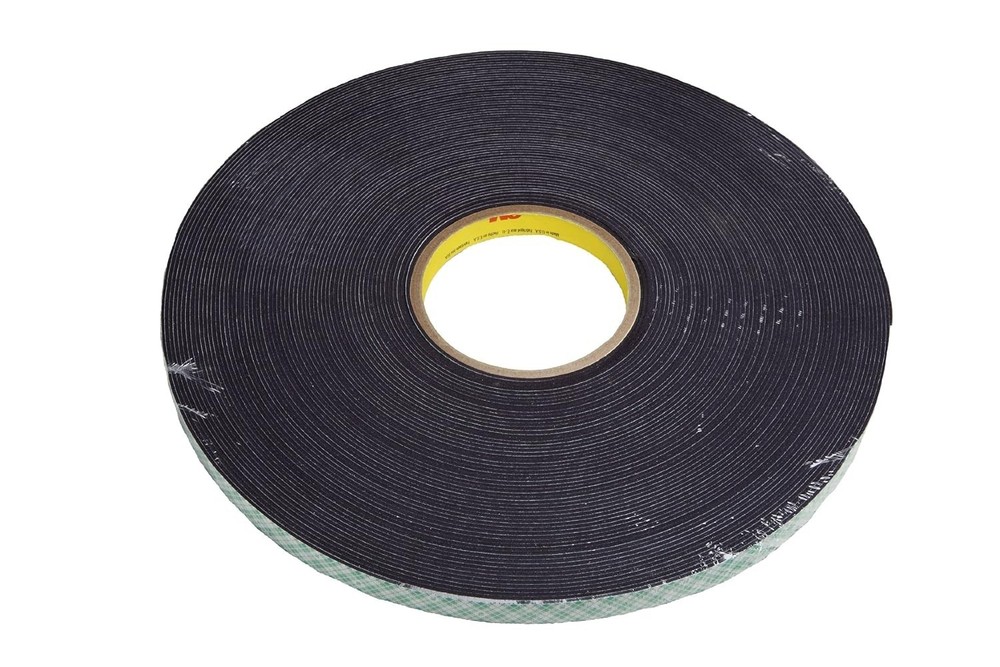 3M 4056 Double Coated Urethane Foam Tape 1″ x 36yd Black Mounting Tape3M 4056 Do