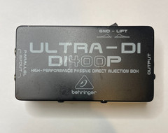 Used Behringer Ultra-di DI400P High Performance Passive Di-box – Tested working