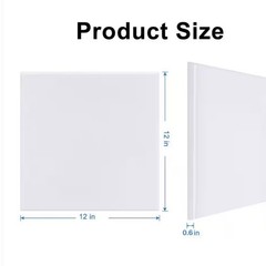 Eco-Friendly 12″x12″ Acoustic Panels – Superior Noise Reduction for Any Room