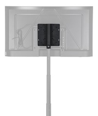 Rockville ACC-TV Speaker Pole Mount for TV Monitors Up To 66lbs Universal VESA