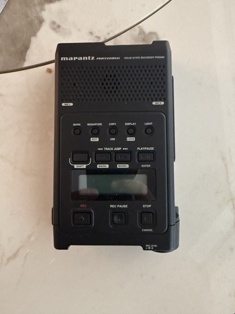 Marantz Professional PMD660 Solid-State Digital Audio Recorder