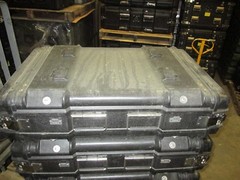 Rackmount 03U x24 ECS Legacy Composite Shock Mount Shockmount Case Black VGU
