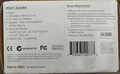 Digidesign M Box Recording Interface For Apple Mac