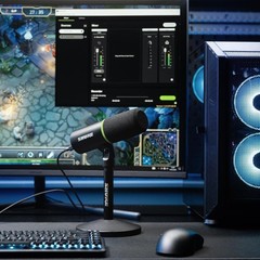 Shure MV6 USB Gaming Microphone: Dynamic Microphone for Gamers, Broadcasters
