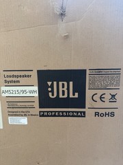 JBL Professional AM5212/95-WH Medium Power 2-Way Full-Range WHITE | NEW open box