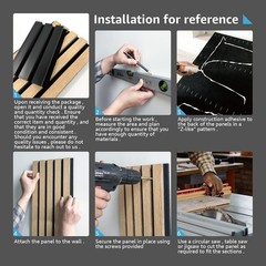High-Quality Wood Finish Sound Absorbers – 4 Pack